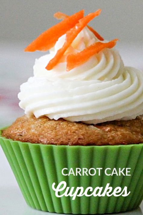 Easy and delicious carrot cake cupcake recipe that uses fresh ingredients and is perfect for any occasion. Easy Carrot Cake Cupcakes, Carrot Cupcake Recipe, Cupcake Recipes From Scratch, Hot Fudge Cake, Cake Portions, Hummingbird Bakery, Hot Chocolate Fudge, Moist Carrot Cakes, Easy Carrot Cake