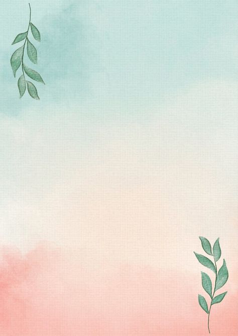 Notepaper Watercolor - Templates by Canva Peach Template, Notepaper, Watercolor Printable, Peach And Green, Flower Background Wallpaper, Note Paper, Flower Backgrounds, Landscape Prints, Custom Posters