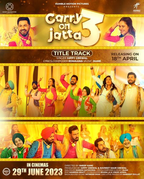 Our Still & Making Project @daasfilms & @clapstudioz . #Carryonjatta3 in cinemas on 29th June 2023 . #am_gurdevsingh #shukar_maalak_da #daasfilms #clapstudioz . #gippygrewal #sonambajwa #newmovie #punjabimovie #movies #bts #behindthescenes #postershoot #editing #promotion #shooting #reels #instagram #funny Carry On Jatta 3, 29 June, Reels Instagram, Instagram Funny, Executive Producer, Motion Picture, New Movies, Behind The Scenes, Promotion