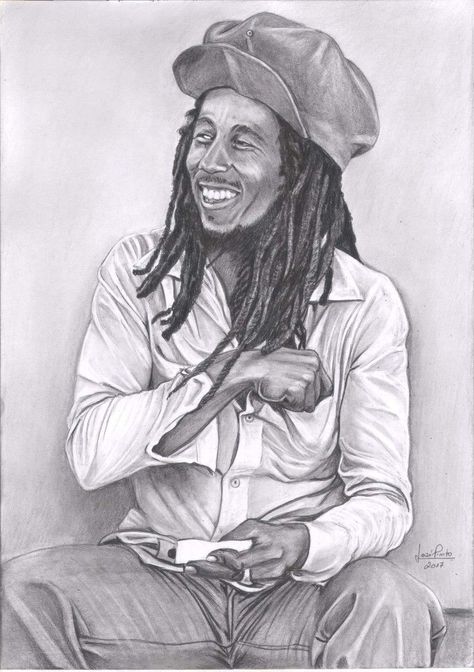 Bob Marley Dibujo, Image Bob Marley, Virtual Art Gallery, Michael Jordan Art, Bob Marley Art, Hip Hop Art, Virtual Art, Hand Tattoo, Guided Drawing