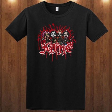 Kittie Band, Digital Closet, Middle Aged Man, Band Shirts, Metal Band, Shirt Fashion, Metal Bands, Band Tees, Fashion Clothing