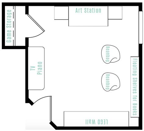 See the plan for our boys' awesome and organized tween hangout room! Their playroom is getting a major overhaul! #playroom #tweenhangout #organizedkids Play Room For Teenage, Teen Hang Out Room Ideas Decor, Girls Hangout Room Ideas, Kids Hangout Room Ideas, Hangout Room Ideas Teen Lounge, Teenage Hangout, Teen Playroom, Kids Hangout Room, Playroom/guest Room