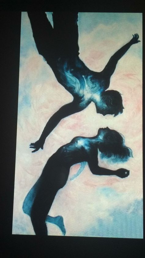 2 Souls Connected, Two Souls Connecting Art, Connected Art, Soul Mates Art, Soulmates Art, Mother Earth Art, Dancing Art, All The Bright Places, Image Couple