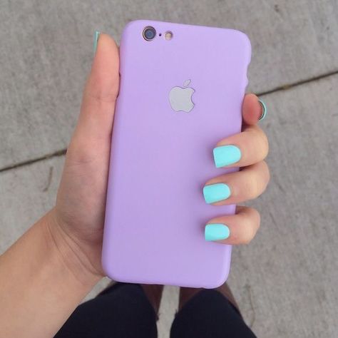 @ariananicolexo Nails Pastel, Violet Pastel, Purple Iphone, Purple Cases, Casing Iphone, Paper Sticker, Ipod Cases, Iphone 6 Cases, Iphone Phone