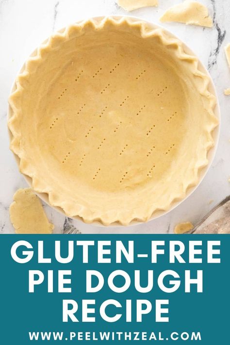 The perfect gluten-free pie dough that has the perfect balance of tenderness and structure. This GF pie crust can be used with any gluten-free pie recipe. Gluten Free Pie Crust Easy, Gf Pie Crust Recipe, Gf Pie Crust, Best Gluten Free Pie Crust, Gluten Free Pie Dough, Gluten Free Pie Crust Recipe, Gluten Free Pies Recipes, Easy Fruit Tart, Gluten Free Pudding