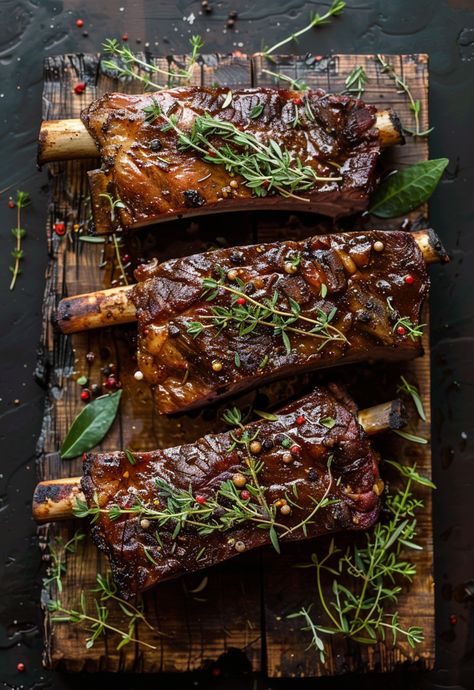 Learn How to Cook Beef Short Rib Recipe For Free | Recipes You'll Love, Made Easy! Barbecue Beef Short Ribs, How To Cook Short Ribs, Beef Rib Steak Recipes, Beef Short Ribs Bbq, Beef Baby Back Ribs, Beef Rib Recipes, Beef Ribs Recipes, Beef Ribs Smoked, Beef Back Ribs Recipe