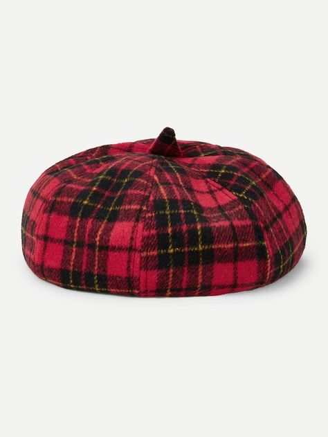 Plaid Beret, Beret Cap, Berets Cap, Cap Hats, Cycling Cap, Cheetahs, Brunei Darussalam, Graduation Cap, Colorful Boho