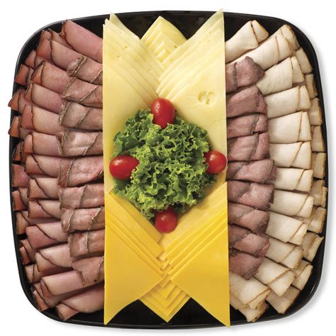 Boar's Head Terrific Quintet Platter, Medium Meat Cheese Platters, Deli Platters, Deli Tray, Meat And Cheese Tray, Meat Trays, Meat Platter, Party Food Platters, Veggie Tray, Food Displays