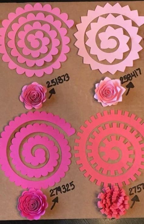 Idee Cricut, Paper Craft Diy Projects, Handmade Flowers Paper, Paper Flowers Craft, Diy Paper Crafts Decoration, Paper Flower Tutorial, Paper Crafts Origami, Flower Diy Crafts, Quilling Designs