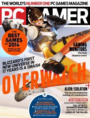 PC Gamer US Edition February 2015 edition - Read the digital edition by Magzter on your iPad, iPhone, Android, Tablet Devices, Windows 8, PC, Mac and the Web. Media Coursework, Gaming Magazines, Advanced Warfare, Name Games, Titanfall, First Person Shooter, Pc Games, Hobby Games, Tv Entertainment