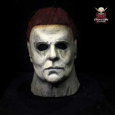 Halloween (2018) - Michael Myers - Latex Mask ,  on ArtStation at https://www.artstation.com/artwork/gR8raL Halloween 2018, Michael Myers, Happy Halloween, Mask, Halloween