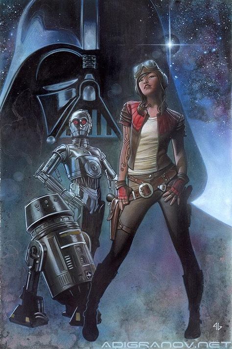 Darth Vader #3 Cover  Acrylic and pencils on watercolour board Darth Vader Comic, Doctor Aphra, Adi Granov, Darth Vader Star Wars, Dark Vador, Star Wars Comics, Star Wars Rpg, Model Sheet, Star Wars Artwork