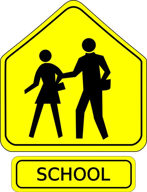 School Zone Sign, Homework Ideas, Back To School Clipart, Crossing Sign, School Choice, School Zone, Parenting Help, High School Years, Mindful Parenting