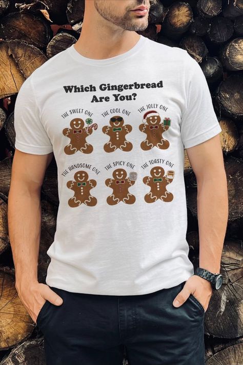 Christmas Shirts Vinyl, Funny Christmas Tshirts, Family Christmas Shirts, Christmas Tshirts, Family Shirts, Family Christmas, Christmas Humor, Christmas Shirts, Gingerbread