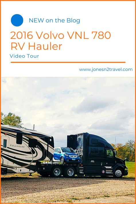 Join us in this episode where we take you on a full tour of our 2016 Volvo VNL 780 RV Hauler. A couple of our followers asked for a tour and we are more than happy to show off our best RV hauler yet. Hdt Rv Hauler, Heavy Duty Trucks, Join Us, Volvo, Rv, Heavy Duty, Trucks, Camping, Travel