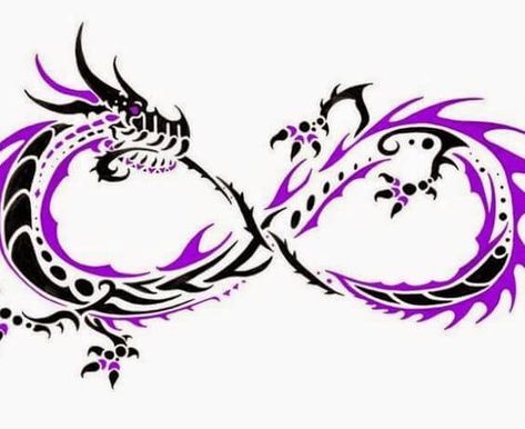 Top 21 Ouroboros Tattoo Ideas | PetPress Dragon Infinity, Double Infinity Tattoos, Tattoo Infinity, Infinity Tattoo With Feather, Dragon Symbol, Celtic Dragon Tattoos, Infinity Symbol Tattoo, Ouroboros Tattoo, Infinity Tattoo Designs