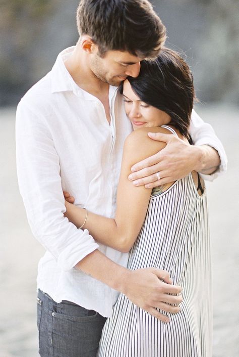 Best Beach Engagement Inspiration . . photographer: Lisa Catherine Photography / location: Navarro River Redwoods State Park / event: Erich Mcvey Photography Workshop / creative direction & styling: Ginny Au assisted by Charlene Tea / art direction: Kaela Rawson for Ginny Au / dress boutique & menswear: ZARA / hair & makeup: Emily Newman ​& Kaela Rawson / models: ​​​Tony and Hannah Culver for Muse Models / sponsors: Neve Albums, Once Wed, PhotoVision Printing, Fuji Film, Pixieset, & Make & Stow Erich Mcvey, Fuji Film, Photography Location, Beach Session, Romantic Photoshoot, Country Engagement, Beautiful Beach Wedding, Photography Workshop, Wedding Couple Poses Photography