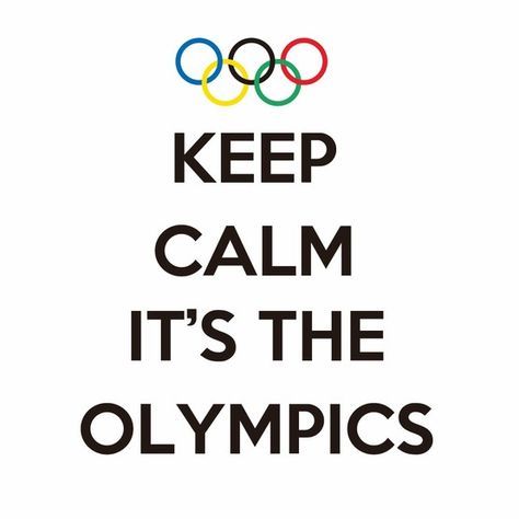 Who else is excited for the Olympics?! I always love to watch! It amazes me what the human body can do when it's consistent and challenges itself. What's your favorite sports to watch? I love ice skating, track & field, gymastics, wrestling, swimming to just name a few. Tell us your favorites in the comments! Olympic Sign, Beer Olympics Games, Olympic Party, 2012 Summer Olympics, 2012 Olympics, Game Quotes, Cant Keep Calm, Olympic Gymnastics, Calm Quotes