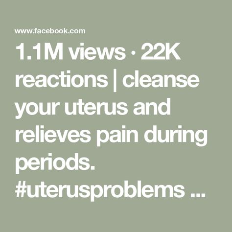 1.1M views · 22K reactions | cleanse your uterus and relieves pain during periods.
#uterusproblems #uterus
#womanhealth #gynecology
#naturalremedys
#naturalmedicine #Recipe

#phytotherapy #naturalremedy | Natural Remedies.Recipes | Natural Remedies.Recipes · Original audio Natural Medicine, Womens Health, Healthy Drinks, Immune System, Natural Remedies, Audio, Drinks, Health, Nature