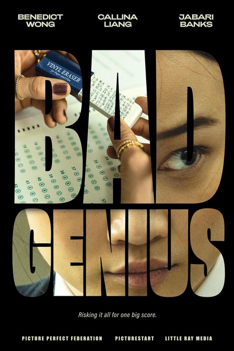 Bad Genius (2024) Bad Genius Movie, Benedict Wong, Bad Genius, Genius Movie, Young Simba, College Admissions, Movie Info, Thriller Film, New Gods