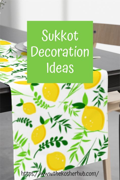 Get into the spirit of Sukkot with Sukkot Decoration ideas Sukkot Decorations Ideas, Sukkot Decorations, Jewish Clothing, Hanukkah Symbols, Hanukkah For Kids, Jewish Stuff, Funny Hanukkah, Messianic Jewish, Rosh Hashana