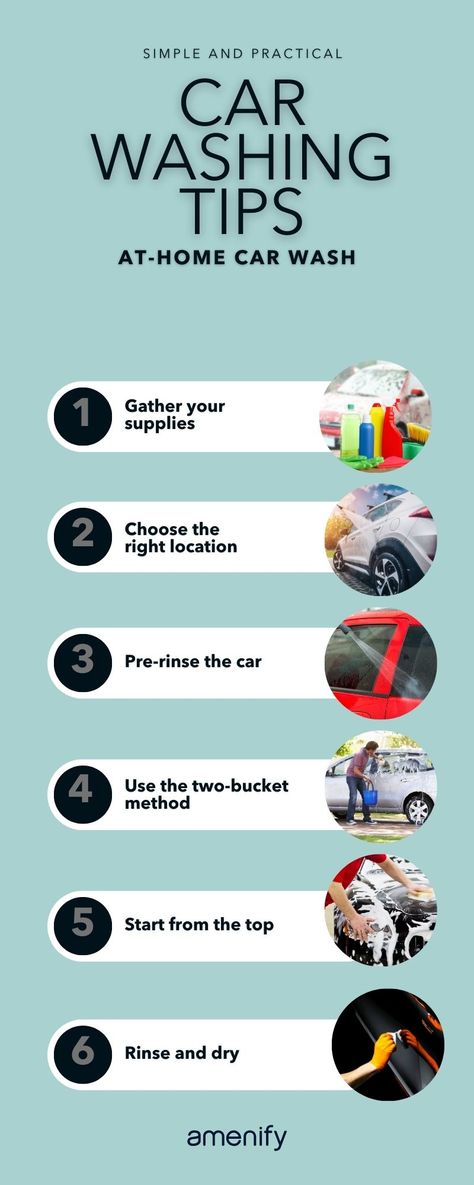 Revive Your Ride! 🚗💦 Discover these 6 essential tips for the perfect at-home car wash Wash Car At Home, Diy Car, Car Cleaning, Car Care, Like A Pro, Car Wash, Choose The Right, A Car, Two By Two