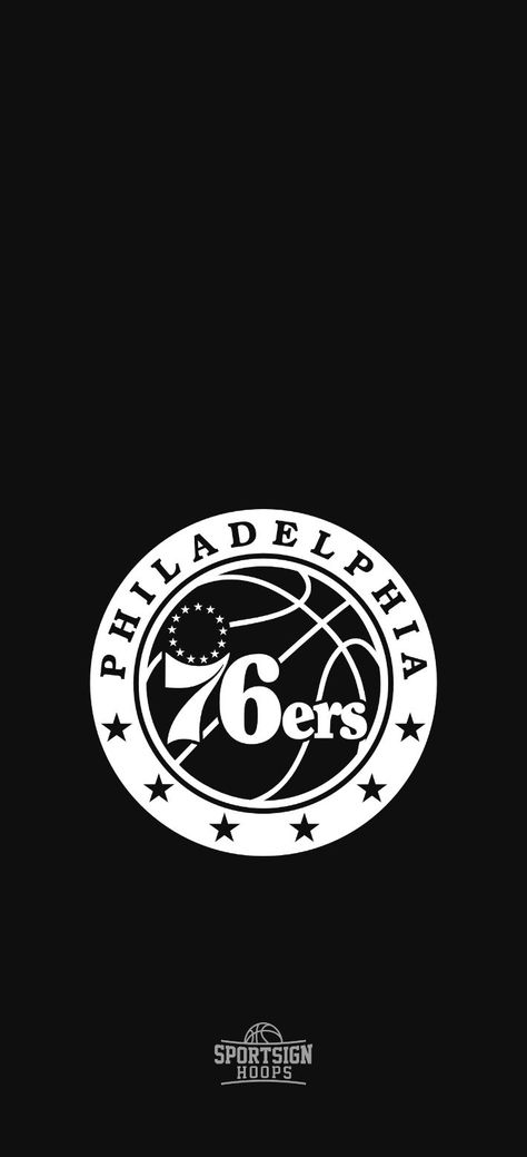 Free phone wallpapers for Philadelphia 76ers fans in black and white. Dimensions are 1140x2500px and compatible with Android and iPhone. Upcoming play... Sixers Wallpaper, Black And White Phone Wallpaper, White Phone Wallpaper, Wallpaper In Black And White, Tyrese Maxey, A Profile Picture, Joel Embiid, Lamelo Ball, Nba Wallpapers