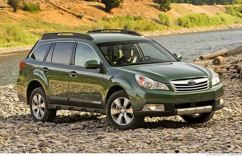 Subaru Outback...next car??  7 great road-trip cars - Small and versatile - Subaru Outback (5 ... Green Subaru, 2011 Subaru Outback, 2012 Subaru Outback, Road Trip Car, Camping Guide, Subaru Outback, Gear Head, Car Camping, Car Tuning