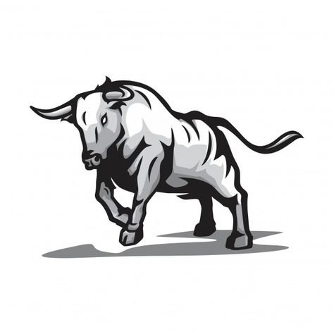 Toro Vector, Taurus Logo, Taurus Bull Tattoos, Tattoos Sketches, Pet Store Design, Wild Bull, Taurus Tattoo, Taurus Bull, Bull Art