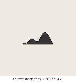 mountain logo symbol design. flat hill icon Mountain Logo Design Minimalist, Mountains Logo Design, Hill Logo Design, Mountain Logo Design Ideas, Outdoor Symbols, Mountain Logo Minimalist, Mountaineering Logo, Mountain Graphic Design, Mountain Symbol