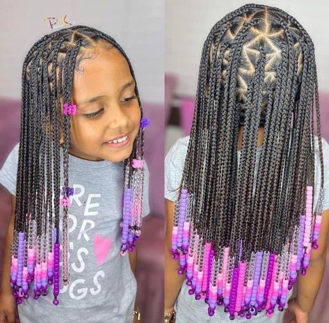 Daughter Hairstyles, Toddler Braided Hairstyles, Black Kids Braids Hairstyles, Kid Hairstyles, Girl Hair Dos, Lil Girl Hairstyles, Kids Curly Hairstyles, Kid Braid Styles, Toddler Hairstyles Girl