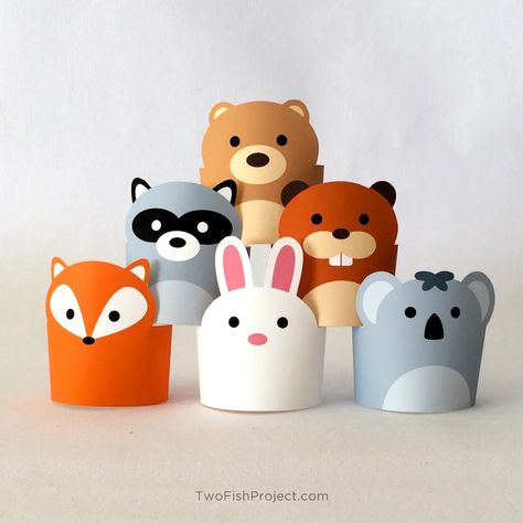 Papercrafting Escapes: Retreat into the World of Crafting Rabbit Crafts For Kids, Paper Craft Animals, Paper Toy Design, Diy Forest, Craft Animals, Halloween Diy Paper, Easy Mother's Day Crafts, Toilet Roll Craft, Craft Projects For Adults