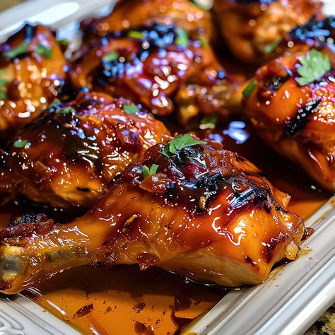 Apricot Chicken Recipes Baked, Apricot Balsamic Chicken, Apricot Jam Chicken, Apricot Bbq Chicken, Apricot Glazed Chicken, Apricot Chicken Recipes, Barbecue Sauce Chicken, Apricot Chicken, Barbecue Chicken