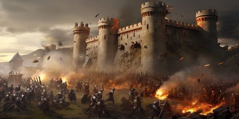 Besieging the Fortress: Tactics Employed in Medieval Warfare Medieval Battle Tactics, Medieval Warfare, Medieval Times, The Middle Ages, Medieval Fantasy, Middle Ages, In The Middle, The Face, Tools