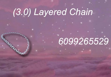 Berry Avenue Chain Code, Roblox Chain Code, Roblox Necklace Code, Roblox Codes Accessoires, Bloxburg Accessories, Roblox Accessories, Bloxburg Outfits, Blocksburg Outfit Codes￼, Roblox Decals