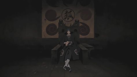 Itachi Sitting On Throne Wallpaper, Itachi Sitting On Throne, Itachi Throne, Itachi Sitting, Sitting On Throne, Naruto Itachi, Itachi Uchiha, Naruto Shippuden Anime, Laptop Wallpaper