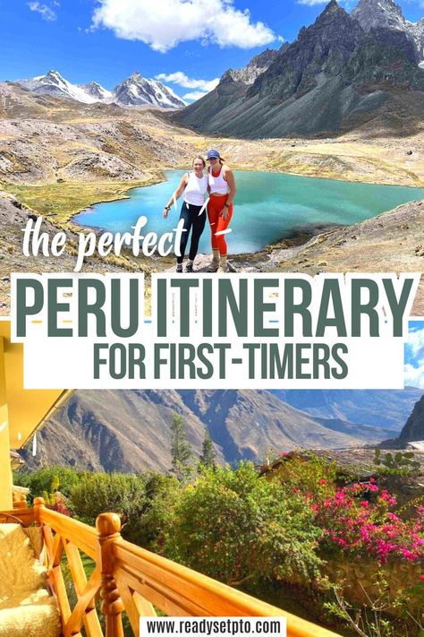 The Perfect Peru Itinerary for First-Timers 1 Week In Peru, 10 Day Peru Itinerary, Peru Trip Planning, Lima Peru Itinerary, Peru Things To Do, Peru 7 Day Itinerary, Peru Itinerary 2 Weeks, Peru Itinerary 10 Days, Peru Travel Itinerary