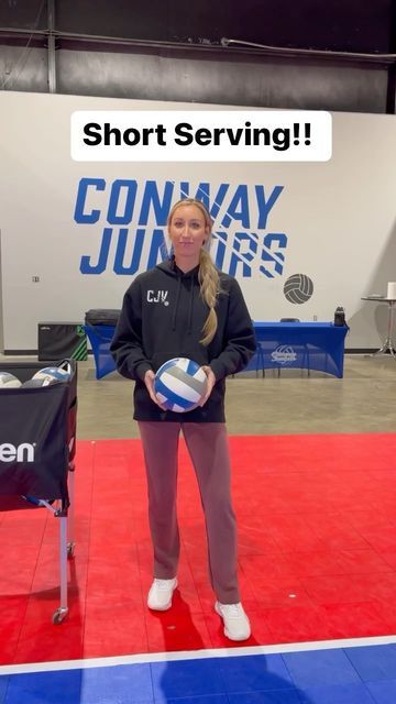 Conway Juniors Volleyball Club on Instagram: "Short serving- a great way to keep serve receive on their toes 🔑It’s important not to give away your short serve early. 🔑If you are going to miss your location, miss deep! (not in the net) #vball #serving #shortserve #vballskill #volleyball #drills #skills #howto #explore #cjv #conwayjuniors" Serve Receive Drills Volleyball, Volleyball Serving Drills, Jump Serve, Volleyball Clubs, Volleyball Drills, The Net, Drills, To Miss, Miss You