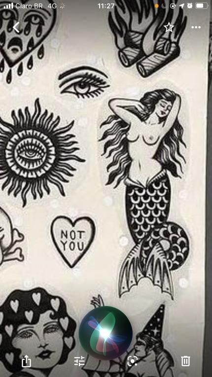 Traditional Mermaid Tattoo Flash, Mermaid Pinup Tattoo Traditional, Siren Tattoo Traditional, Mermaid Tattoo Traditional, Old School Mermaid Tattoo, Mermaid Tattoo Flash, Traditional Mermaid Tattoos, Traditional Shark Tattoo, Traditional Tattoo Drawings