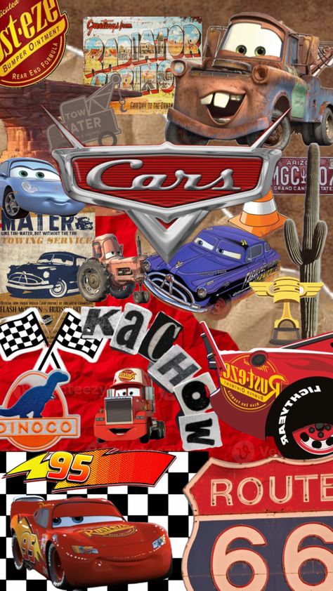 Pixar cars wallpaper #cars #pixar #disney Cars Pixar Wallpaper, Pixar Cars Wallpaper, Mcqueen Aesthetic, Pixar Wallpaper, Cars Pixar, Lighting Mcqueen, Cars Wallpaper, Pixar Cars, Pixar