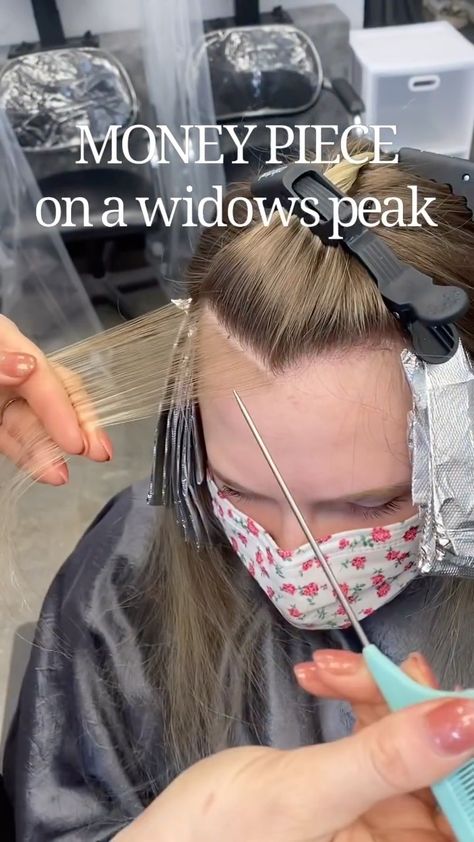 Style Widows Peak Hair, Styling Widows Peak Women, Hair Styles With Widows Peak Women, Widows Peak Haircut Women, How To Style Widows Peak Hair, Hairstyles With Widows Peak Women, Windows Peak Hairstyles Women, Bangs Widows Peak, Haircut For Widows Peak