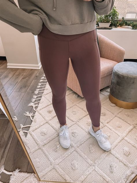 Athleisure Outfits Lululemon, Lulu Lemon Align Leggings, Best Amazon Leggings For Women, Align Leggings Outfit, Casual Lululemon Workout Leggings, Tan Leggings Outfit, Best Amazon Leggings, Lululemon Leggings Nulu, Cameo Leggings Lululemon