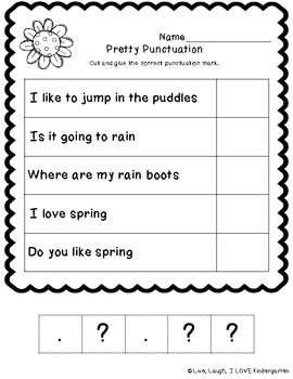 Punctuation Activities, Writing Sentences Worksheets, Exclamatory Sentences, Punctuation Worksheets, Summer Worksheets, English Worksheets For Kindergarten, Handwriting Practice Worksheets, Writing Practice Worksheets, Sentence Building