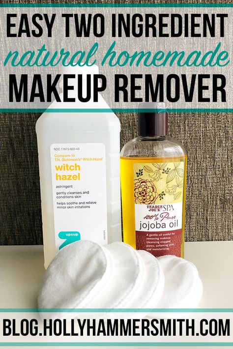 Natural Makeup Remover: This natural makeup remover recipe is easy to make, has a good shelf life without added chemicals, is affordable to make and only contains two ingredients. Makeup Remover Recipe, Rosé Hair, Homemade Makeup Remover, Natural Makeup Brands, Diy Makeup Remover, Natural Makeup Remover, Best Makeup Remover, Makeup Recipes, Ideas De Maquillaje Natural