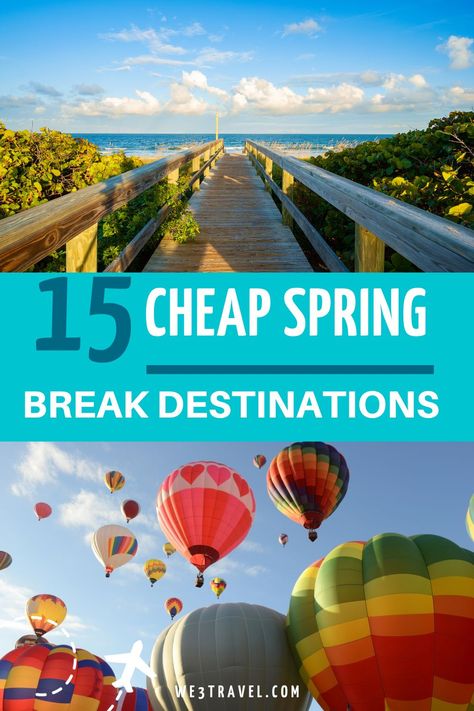 Looking for affordable spring break destinations for your family vacation this year? Try these cheap spring break ideas that won't break your budget. Utah Spring Break, Spring Break Places To Go, Things To Do For Spring Break, Texas Spring Break With Kids, Midwest Spring Break Trips, Spring Break Ideas For Teens, Cheap Spring Break Destinations, Spring Break Family Destinations, Spring Break Ideas College