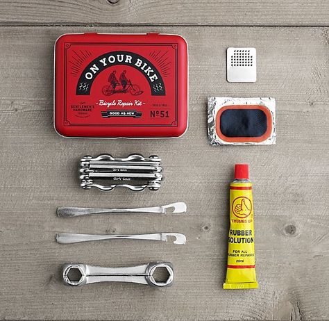 On Your Bike Repair Kit // great stocking stuffer Best Secret Santa Gifts, Suspension Bike, Bicycle Shop, Bike Kit, Bike Tools, Tools And Toys, Bicycle Chain, Bicycle Maintenance, Bike Repair