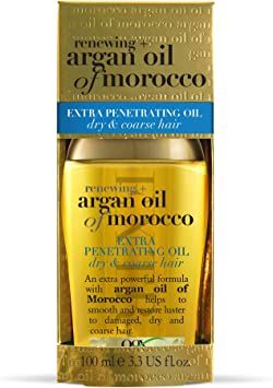 OGX Argan Oil of Morocco Extra Penetrating Hair Oil For Dry and Damaged Hair, 100 ml : Amazon.co.uk: Beauty Ogx Argan Oil Of Morocco, Ogx Argan Oil, Hair Oil For Dry Hair, Ogx Hair Products, Argan Oil Of Morocco, Dry And Damaged Hair, Towel Dry Hair, Hair Oil Serum, Moroccan Argan Oil