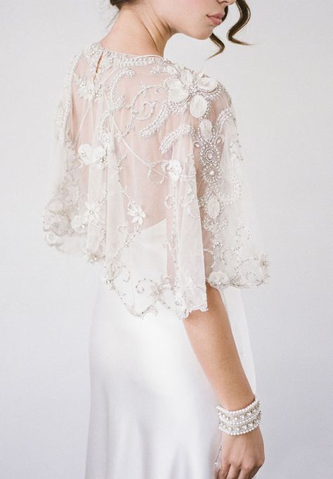 Wedding Dress Capelet, Bridal Capelet, Fairy Wedding Dress, Bridal Cover Up, Bridal Cape, Wedding Dress Accessories, Luxury Wedding Dress, Wedding Dresses Romantic, Wedding Attire