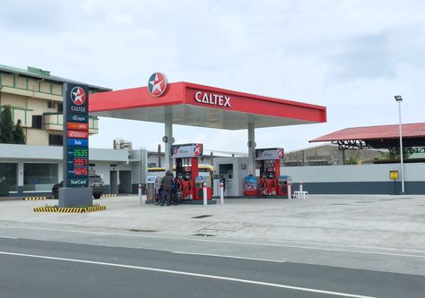 New Caltex Service Station opens in Silang Cavite - MotorTech Silang Cavite, New Service, Old Gas Stations, Exotic Beaches, Gas Stations, Service Station, School Posters, Enjoying The Sun, Summer Months