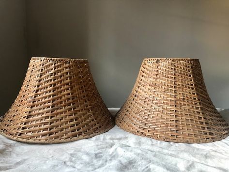 Parma Gray, Wheel Crafts, Wicker Lampshade, Wicker Lamp Shade, Rattan Lamp Shade, Baskets Decor, Rattan Floor Lamp, Rattan Light, Lighting For Home